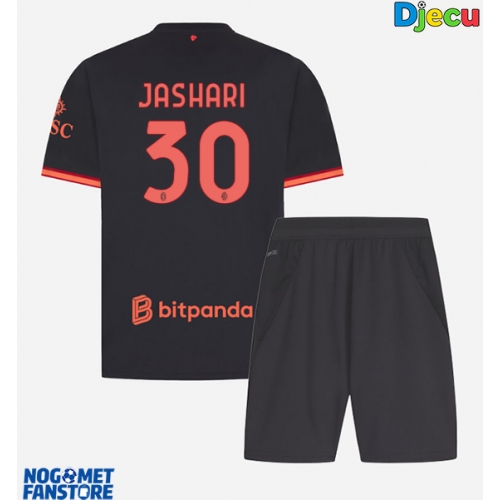 AC Milan Ardon Jashari #30 Rezervni Dres za djecu 2026-27 Kratak Rukav (+ Kratke hlače)